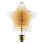 Ampoule filament carbone etoile e27 25w