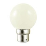 Ampoule led 1w b22 couleur blanche