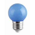 Ampoule led 1w e27 couleur bleue