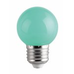 Ampoule led 1w e27 couleur verte