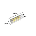 Ampoule led g9 6w dimmable 220v 360� - blanc neutre 4000k - 5500k - silamp
