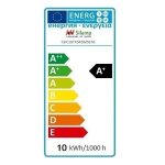 Ampoule led gu10 10w - blanc chaud 2300k - 3500k - silamp