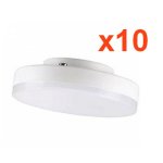 Ampoule led gx53 7w (pack de 10) - blanc froid 6000k - 8000k - silamp