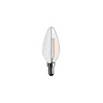 Ampoule led - s19 filament flamme opaque c37 - e14 - 4w - 360 - 2 700k - 400lm - 3 pcs