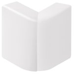 Angle extérieur blanc pour plinthe, h. 8 x p. 2 cm Angle extérieur blanc pour plinthe, h. 8 x p. 2 cm