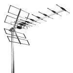 Antenne rateau dvb - t wisi eb 457 lte