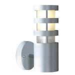 Applique aluminium darwin, ampoule e27 non fournie, max 18w, ip44, 230v, classe i