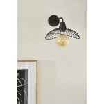 Applique, design mtal noir seynave kasteli 1 lumire(s)