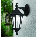 Applique ext�rieure e27 max 60w noir montante et descendante duanera eglo