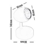 Applique fantaisie doggy, 1x gu10 - max. 50w, ip20, 230v, classe i