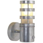 Applique galva darwin, ampoule e27 non fournie, max 18w, ip44, 230v, classe i