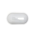 Applique led murale 20w blanche ovale ip65 (pack de 10) - blanc neutre 4000k - 5500k - silamp