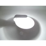 Applique murale blanche led ip40 5w avec r�flecteur - blanc chaud 2300k - 3500k - silamp