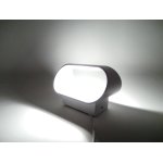 Applique murale design blanche led 5w - blanc neutre 4000k - 5500k - silamp