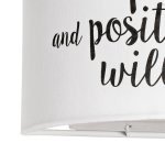 Applique murale enfant 2xe27 think positive Applique murale enfant 2xe27 think positive