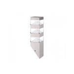 Applique pyramide alu 36 cm - 1500 lumens - blanc 4000k Applique pyramide alu 36 cm - 1500 lumens - blanc 4000k