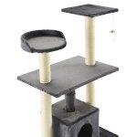 Arbre a chat luigi - 60x40x95cm - gris