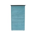 Armoire de jardin  space  - 87 x 46. 5 x 160 cm - bleu ciel