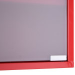 Armoire  pharmacie 3 tagres 4 niveaux verrouillable porte verre tremp dpoli logo croix 30l x 12l ...