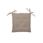 Assise de chaise carr�e 40x40x5cm chicago taupe