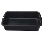 Auge de maçon en plastique noir mondelin 10 litres 448x330x95cm Auge de maçon en plastique noir mondelin 10 litres 448x330x95cm