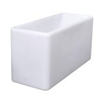 Bac � fleurs lumineux led  timor  - blanc