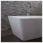 Baignoire rectangulaire design 170x75 cm