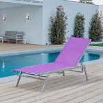 Bain de soleil transat - chaise longue - design contemporain - dossier inclinable multi - positions - ... Bain de soleil transat - chaise longue - design contemporain - dossier inclinable multi - positions - ...