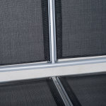 Balancelle de jardin 3 places grand confort toit impermabilis inclinaison rglable assise et dossier ...