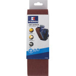 Bande abrasive sans fin 75x533mm grain 40 lot de 2 Bande abrasive sans fin 75x533mm grain 40 lot de 2