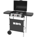 Barbecue  gaz 2 brleurs inox silver style