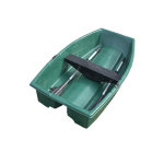 Barque de pche  fond plat 2 mtres simple coque