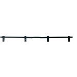 Barre de scurit en acier zingu pour volets, l. 98 cm