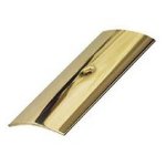 Barre de seuil acier laiton perc� 3x1m66