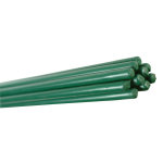Barre de tension plastifiée couleur vert hauteur 85 cm Barre de tension plastifiée couleur vert hauteur 85 cm