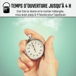 B�ton cir� escalier - kit complet avec primaire et vernis - figue - violet - kit 2 m� (2 couches) - arcane ...