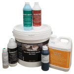 Bton cir plan de travail cuisine crdence vier sol et mur revtement mural dcoratif kit complet - ...