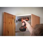 Black + decker perceuse - visseuse sans fil 10, 8v avec 1 batterie 1. 5ah Black + decker perceuse - visseuse sans fil 10, 8v avec 1 batterie 1. 5ah