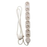 Bloc home 8 prises 16a 2p + t avec interrupteur et fiche parafoudre - blanc - câble ho5vv - f 3g1 1, ... Bloc home 8 prises 16a 2p + t avec interrupteur et fiche parafoudre - blanc - câble ho5vv - f 3g1 1, ...