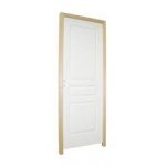 Bloc - porte postform� 3 panneaux traverse droite 204x73cm