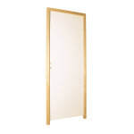 Bloc porte pr�peint poussant gauche 204x63cm