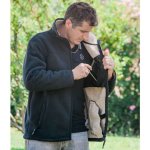 Blouson doublé polaire noir taille 5 ou xl Blouson doublé polaire noir taille 5 ou xl