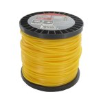 Bobine fil débroussailleuse nylon profil carré 3. 0mmx53m Bobine fil débroussailleuse nylon profil carré 3. 0mmx53m