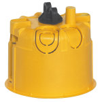 Bote  encastrer batibox plaque de pltre + fiche pour luminaire d67mm