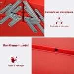 Boite  outils mtallique - coffret  outils - caisse  outils 3 niveaux 5 plateaux rtractables - tle ...