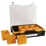Boite plastique 12 casiers 49x42x11. 5