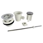 Bonde de lavabo 33 / 42 ( 1 1 / 4 )  tirette - nf