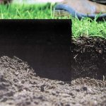 Bordure de jardin noire - 12, 5 cm x 18 mtres