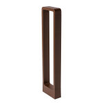 Borne exterieure led 7w 3000k marron 65cm ip54