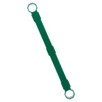 Bornier de terre vert - 28 connexions - thomson